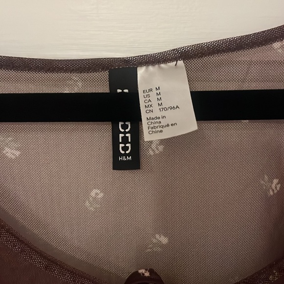 Sheet floral tie top - Picture 3 of 6